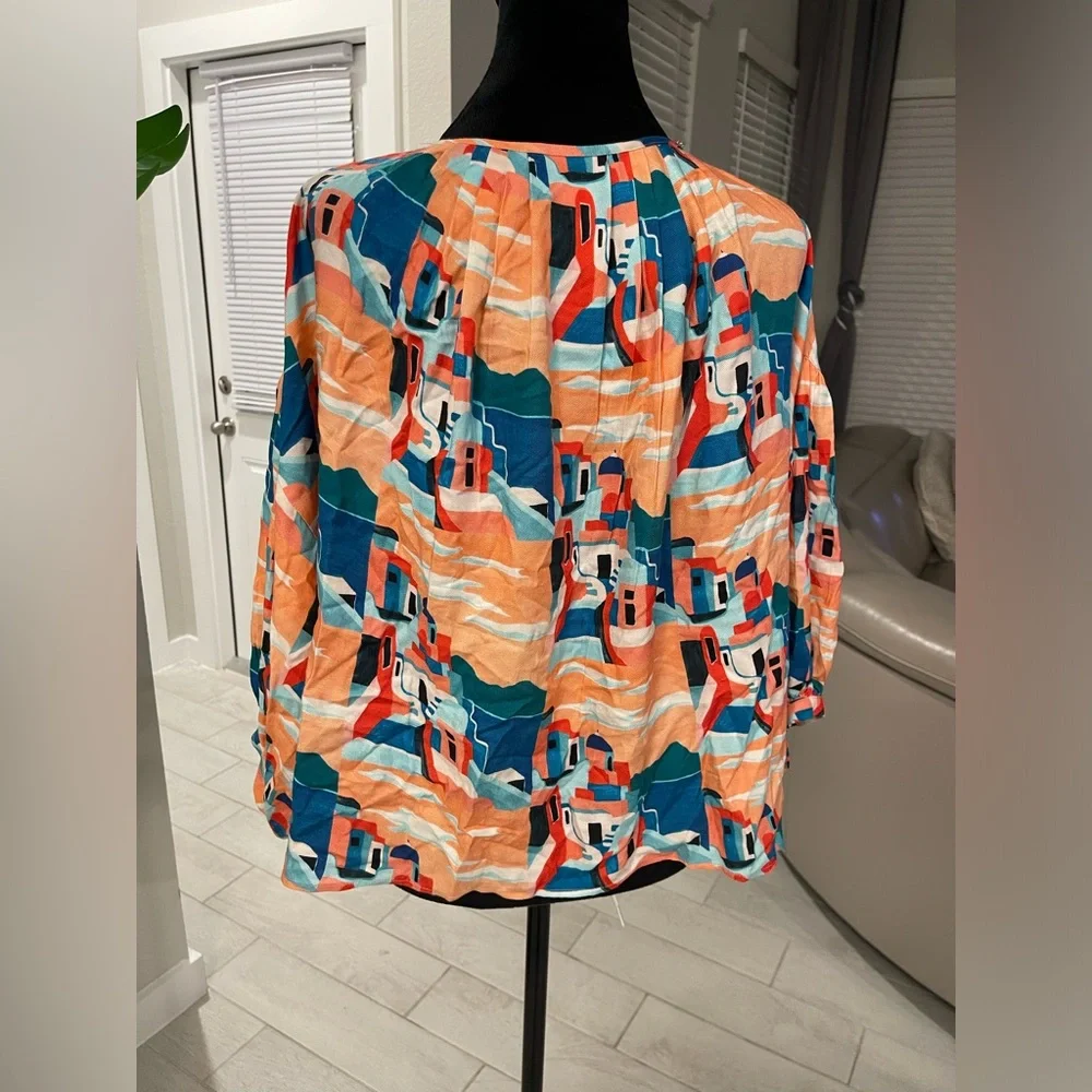 Corey Lynn Calter Santorini lola Top S